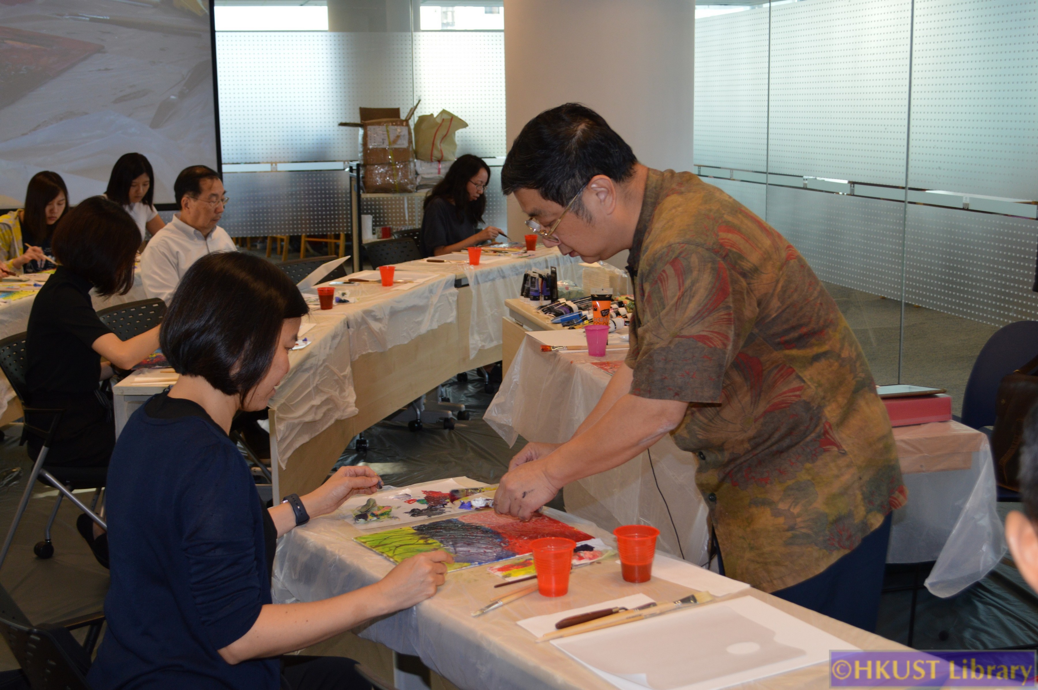 My Heart is Flying: Paintings by Chen Keng: Workshop 1