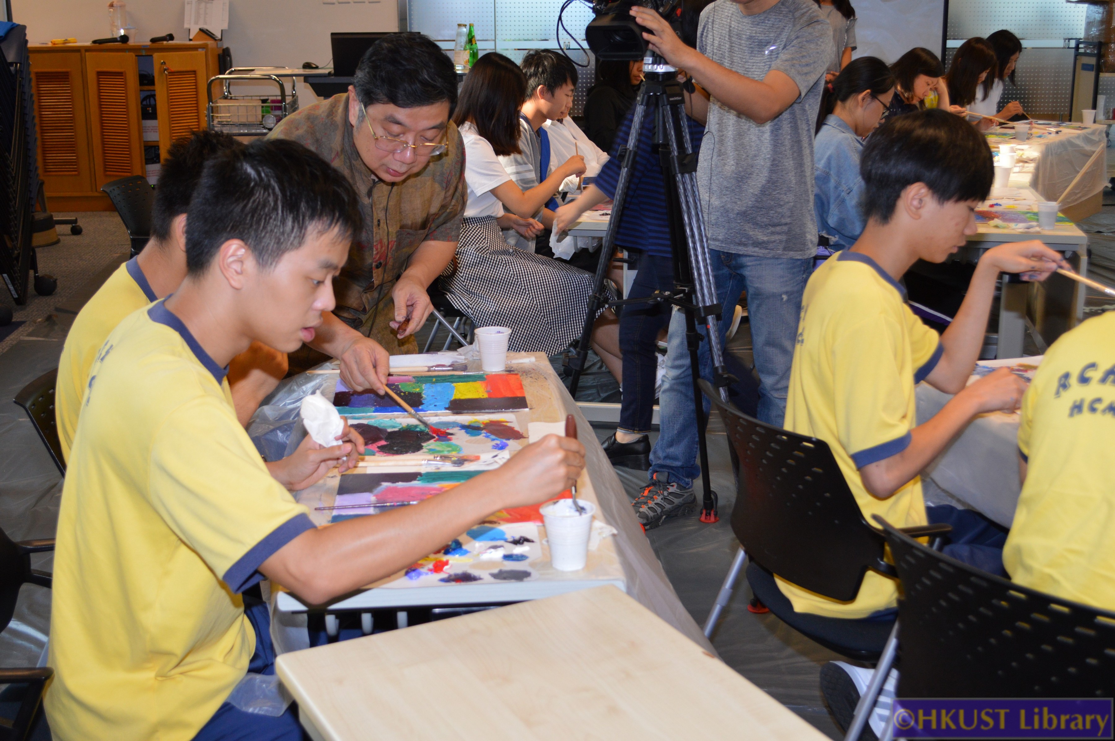 My Heart is Flying: Paintings by Chen Keng: Workshop 1