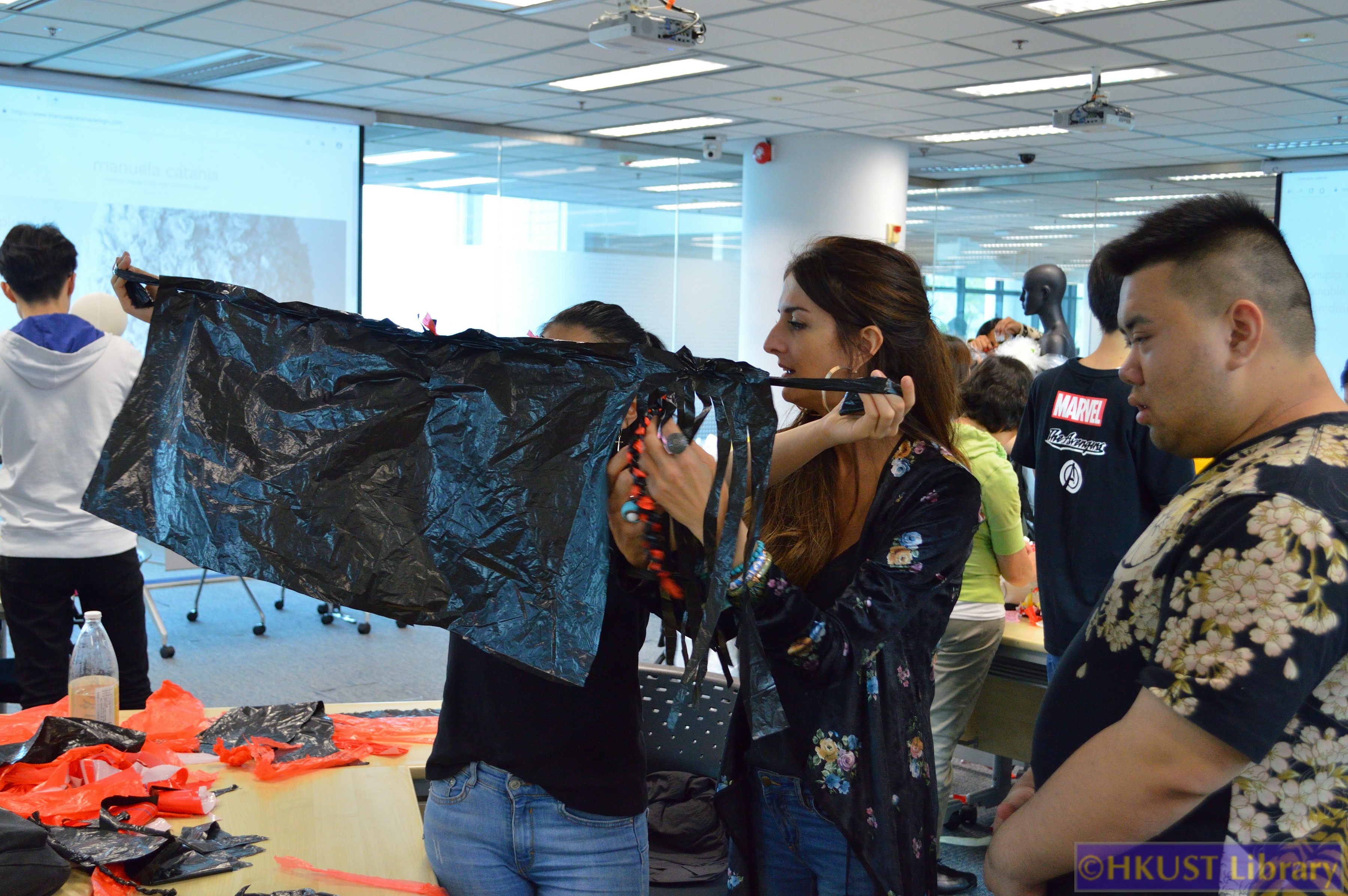 Plastic Fashion: Participants' Work Showcase: Workshop Photos
