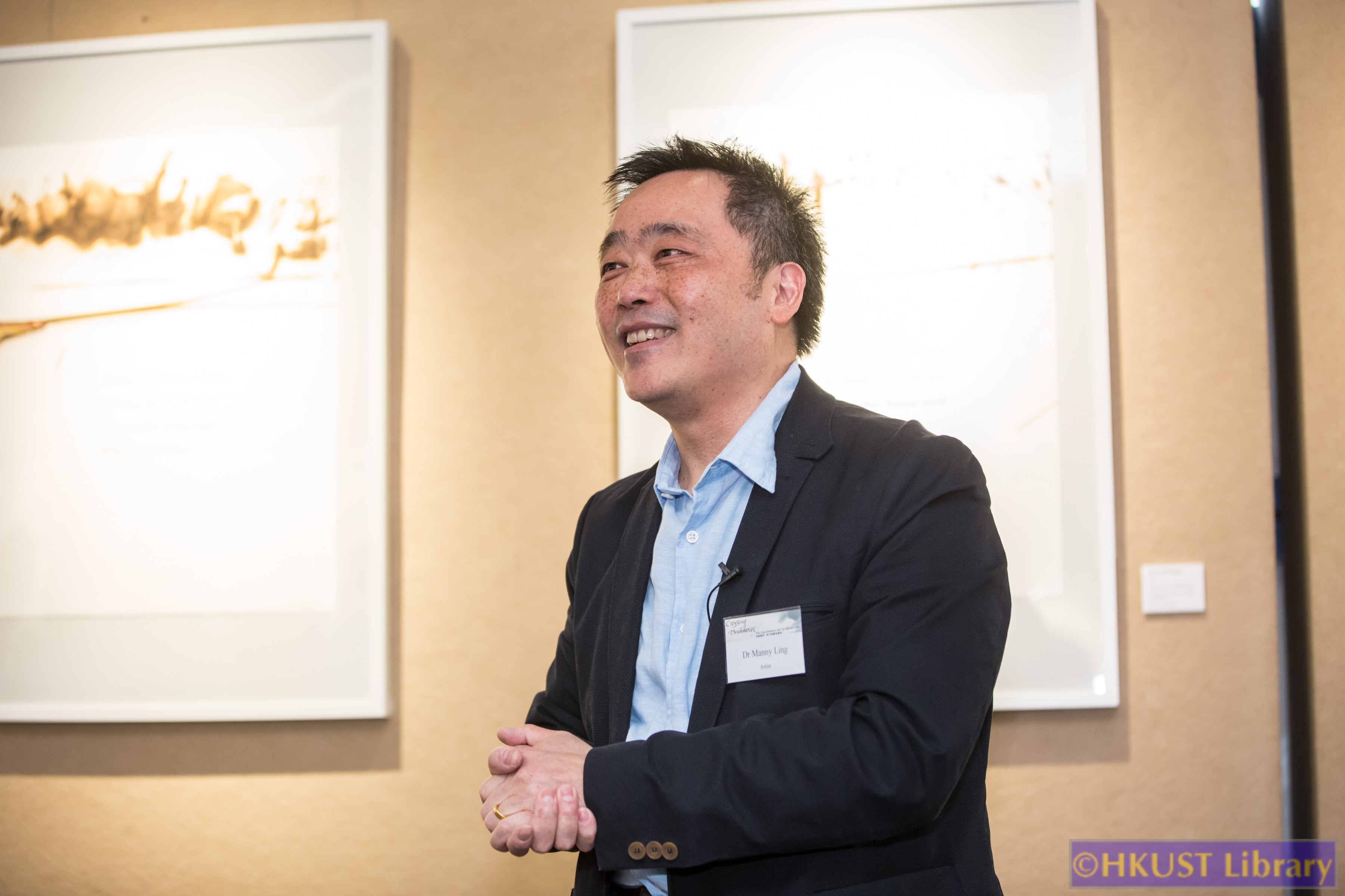 Crossing Boundaries: The Calligraphic Art of Manny Ling: Opening