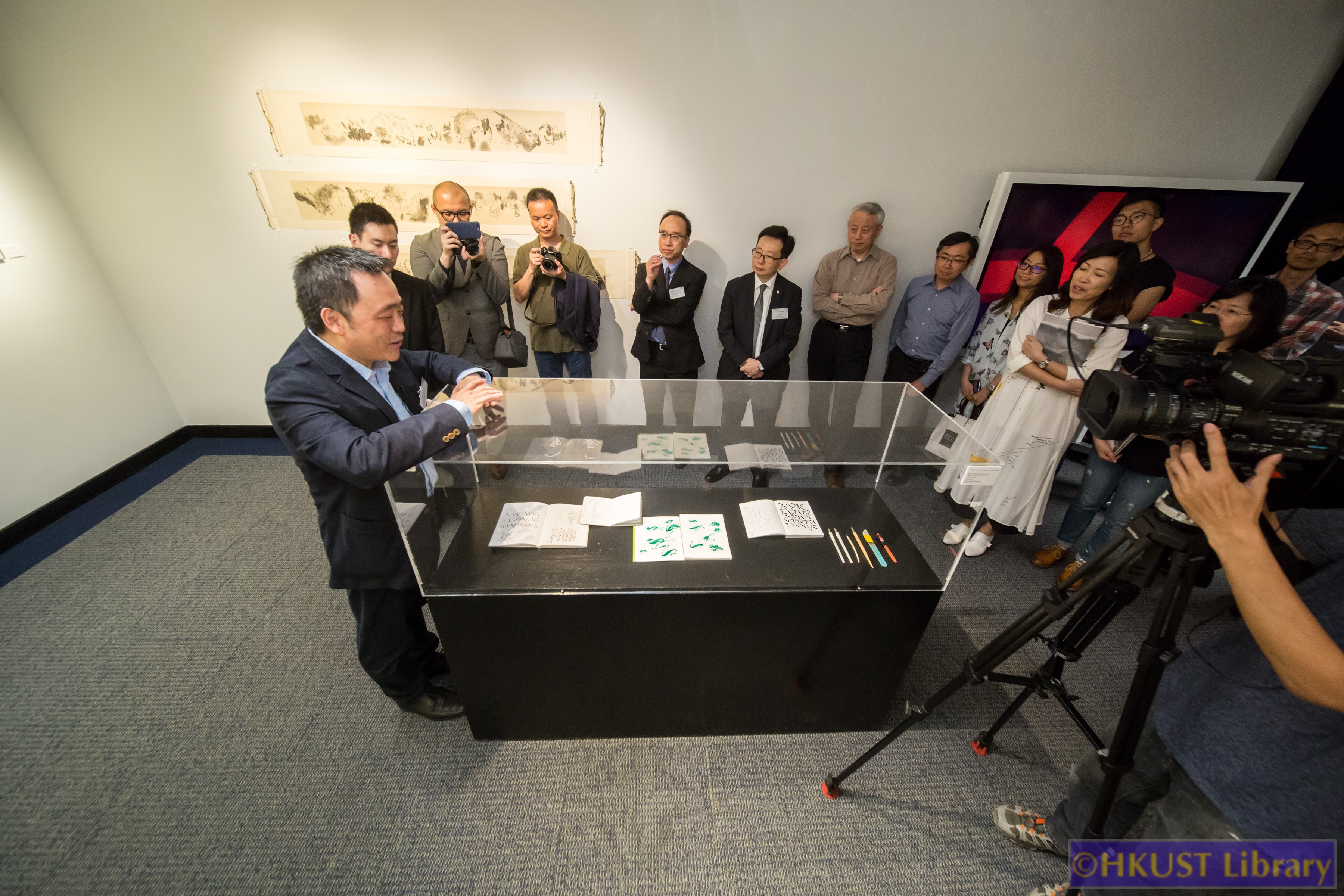 Crossing Boundaries: The Calligraphic Art of Manny Ling: Opening