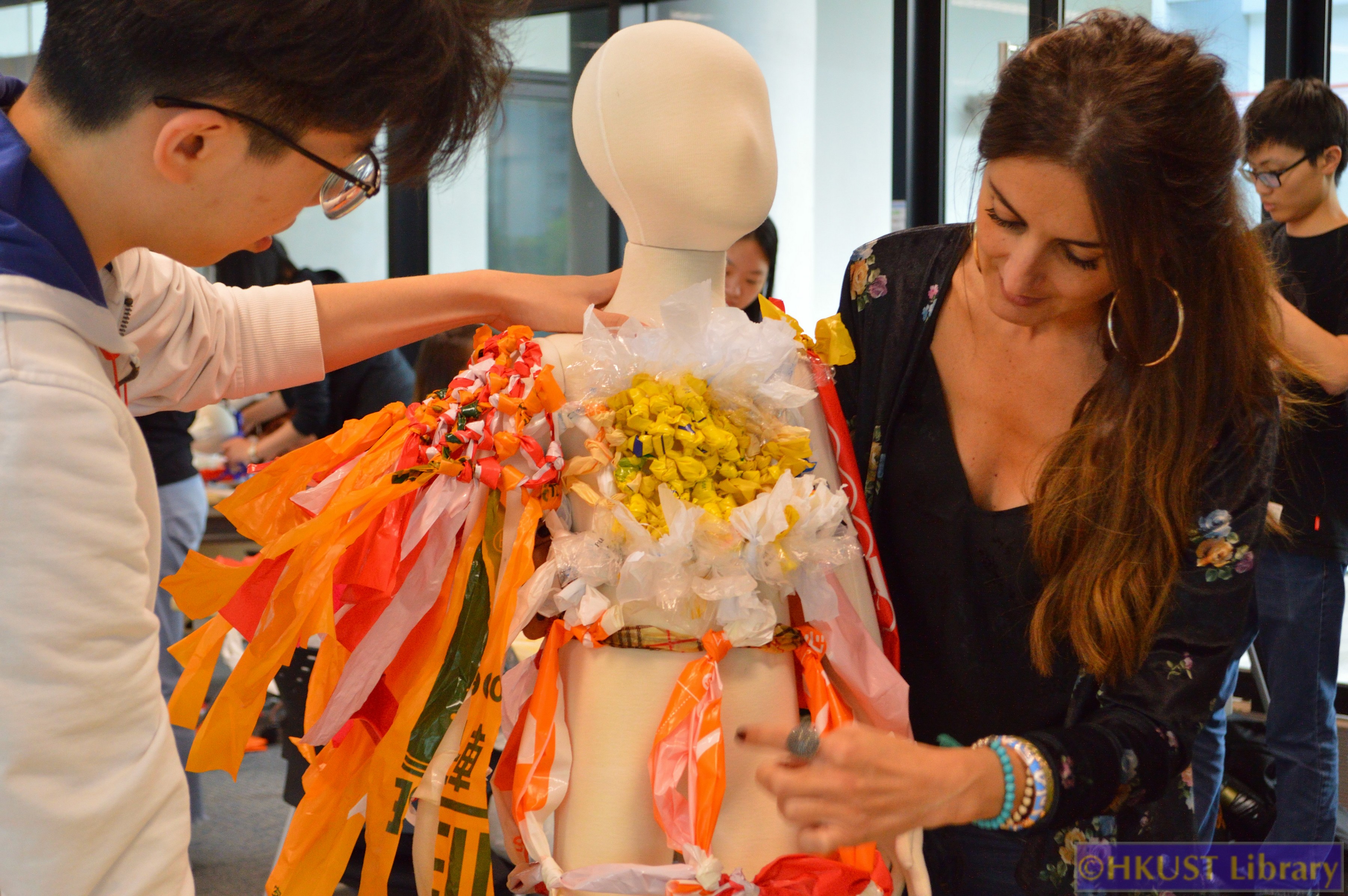 Plastic Fashion: Participants' Work Showcase: Workshop Photos