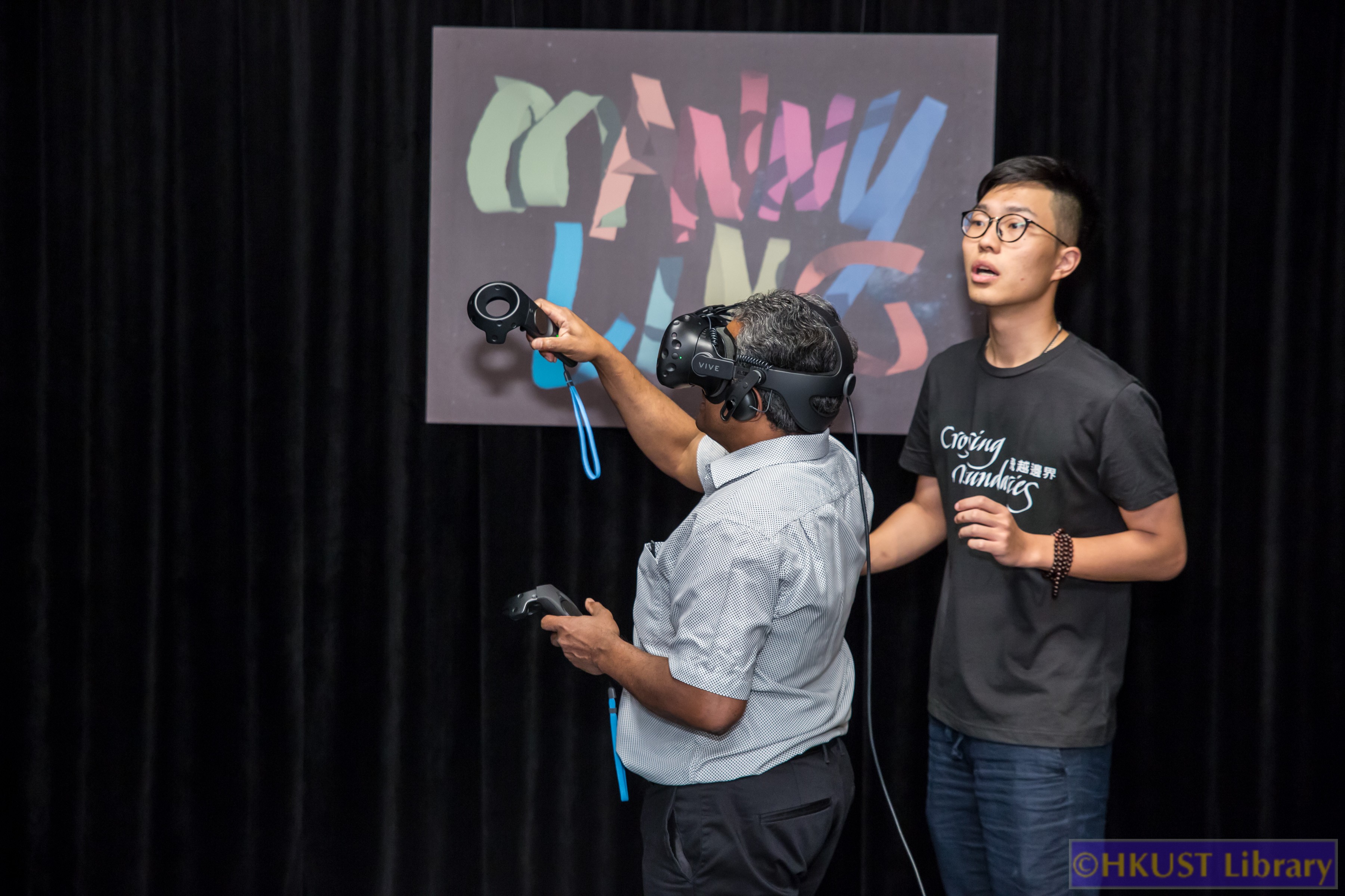 Crossing Boundaries: The Calligraphic Art of Manny Ling: Opening