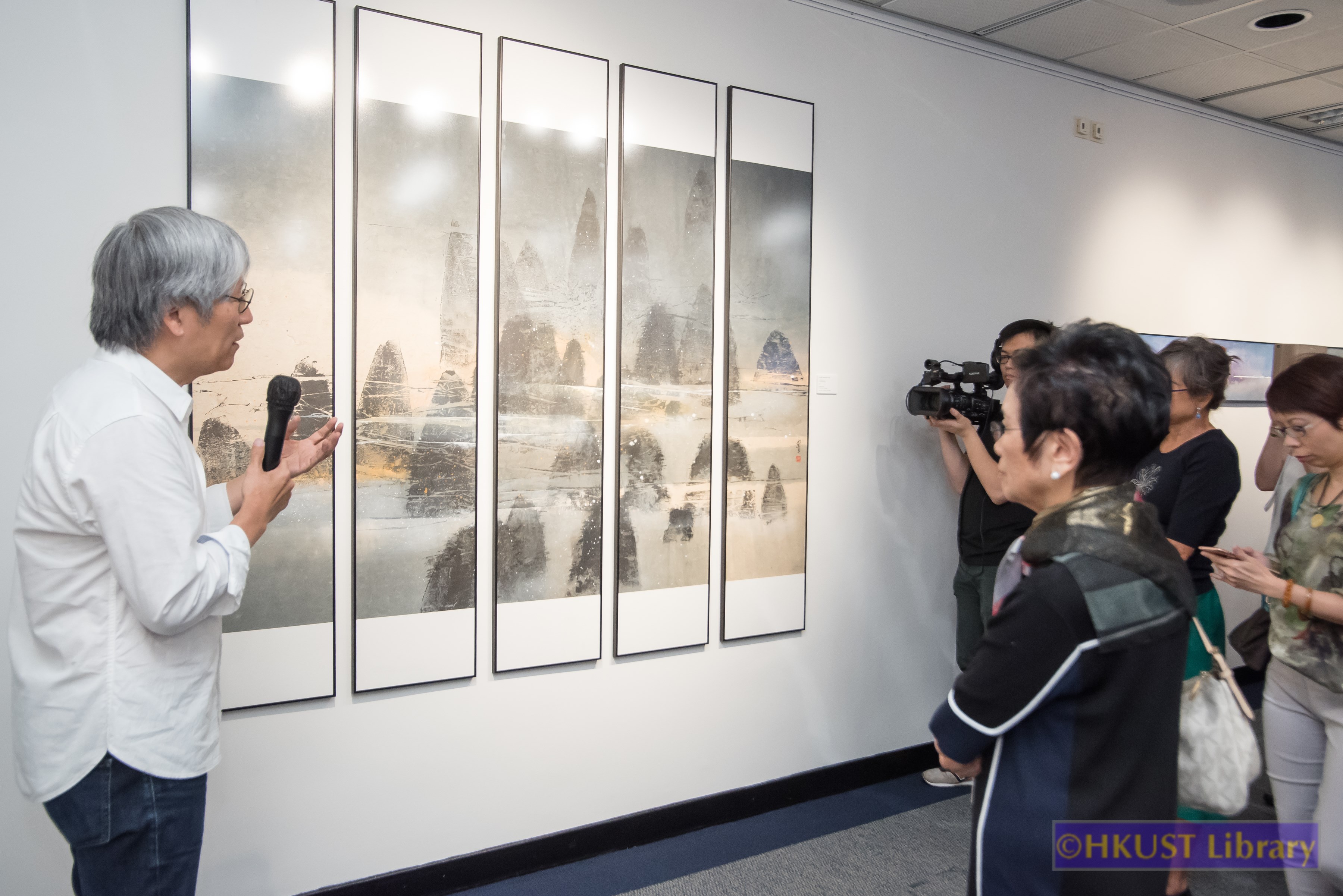 Picturing Hong Kong: Ink Paintings by Contemporary Hong Kong Artists: Opening