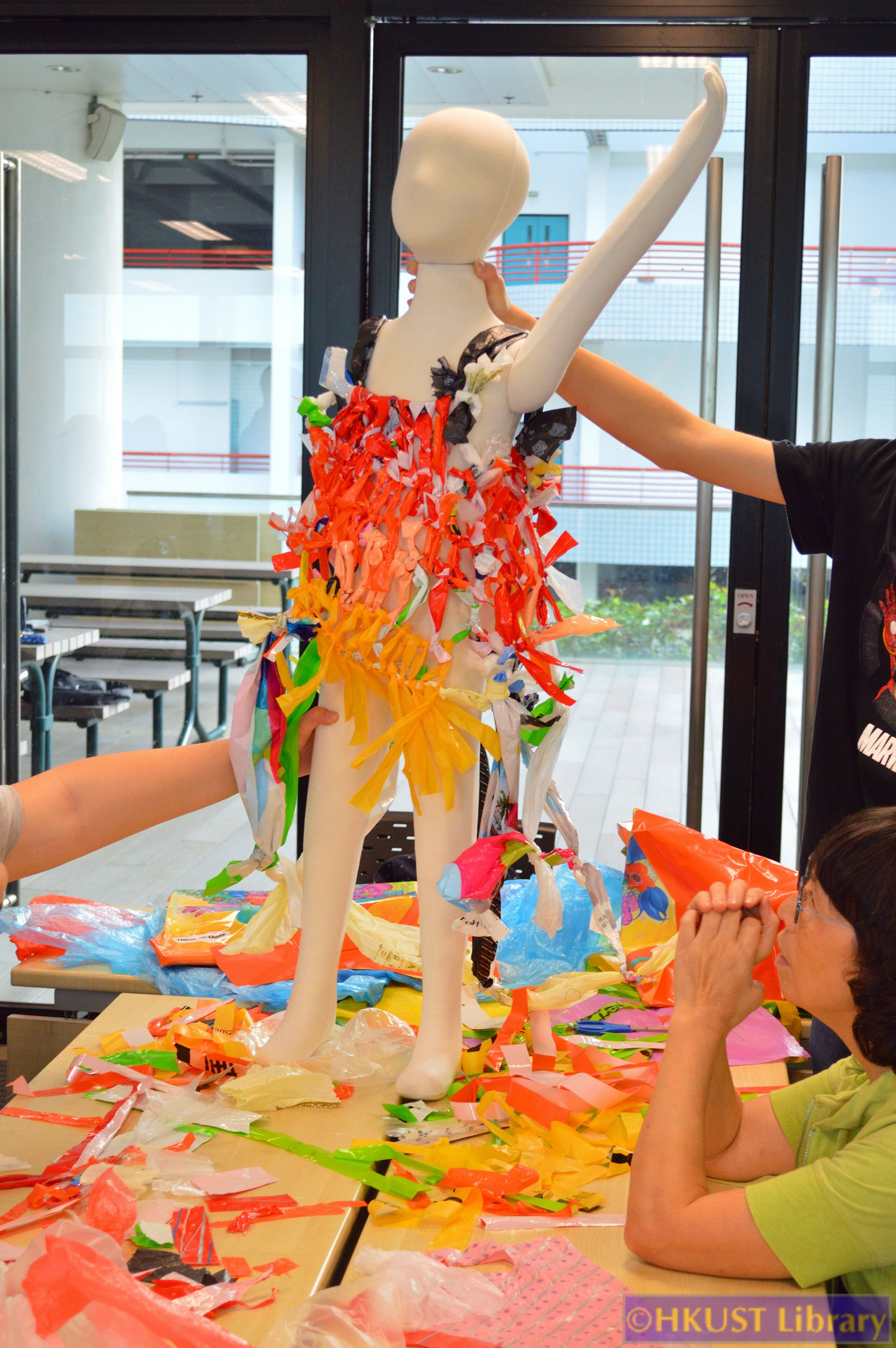 Plastic Fashion: Participants' Work Showcase: Workshop Photos