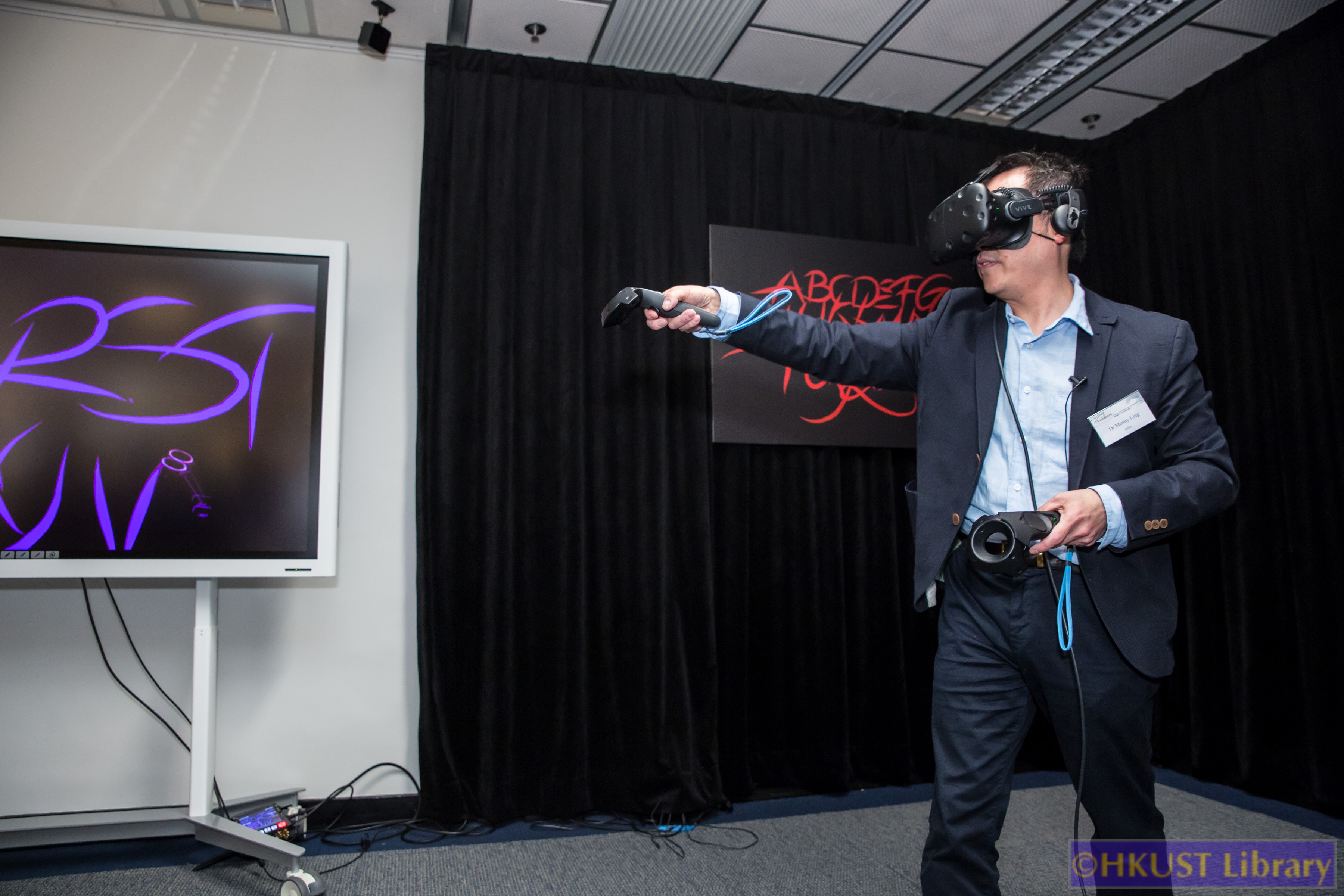 Crossing Boundaries: The Calligraphic Art of Manny Ling: Opening