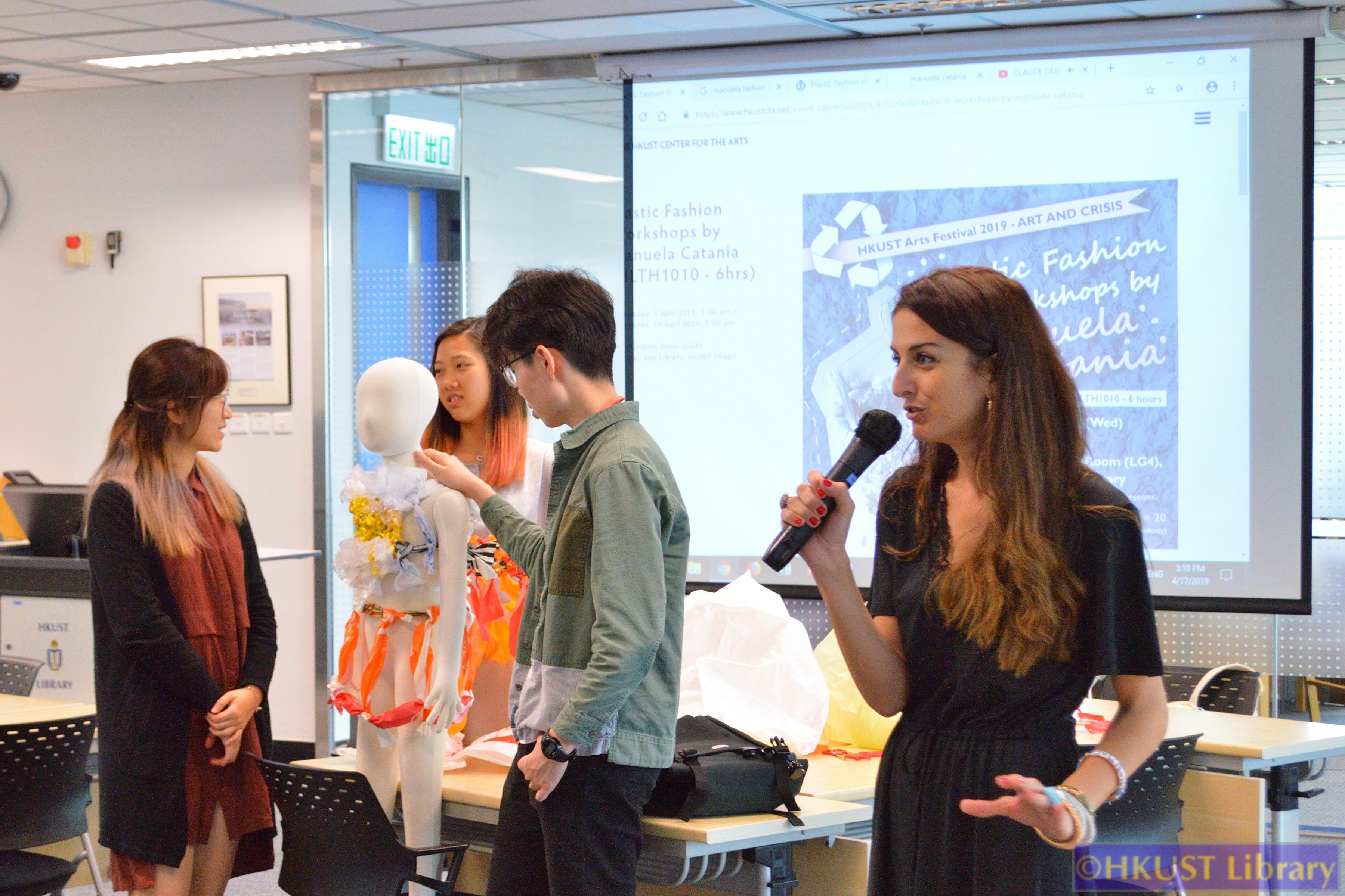 Plastic Fashion: Participants' Work Showcase: Workshop Photos