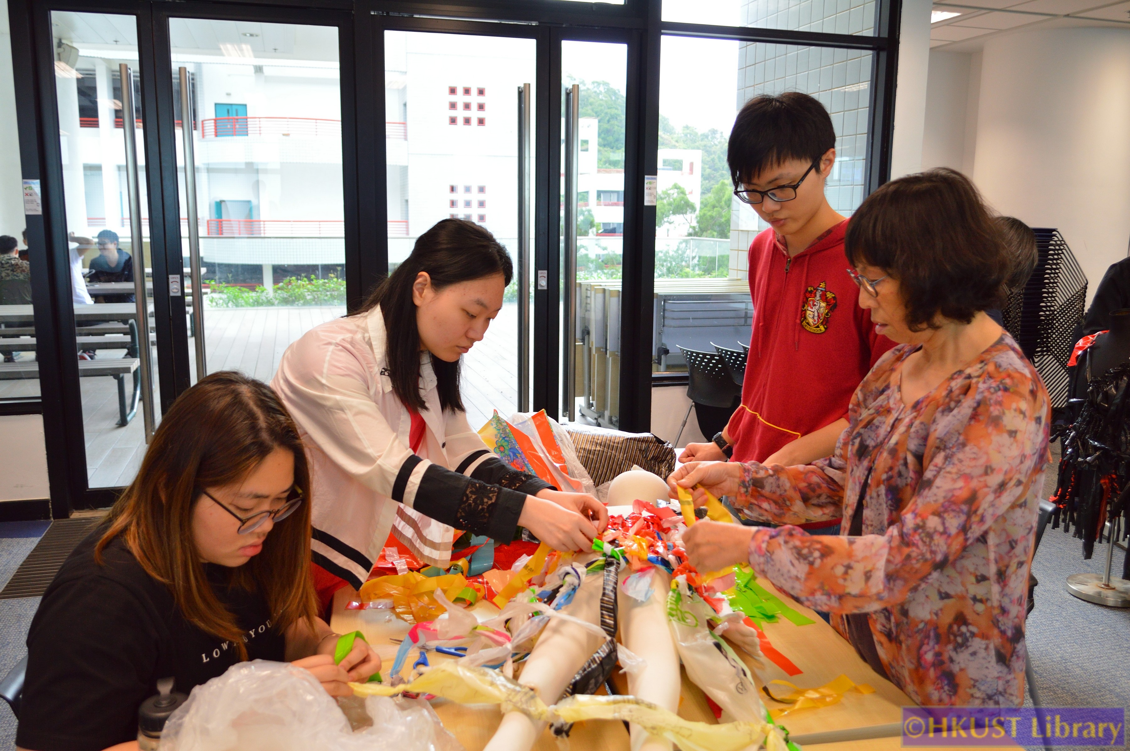 Plastic Fashion: Participants' Work Showcase: Workshop Photos