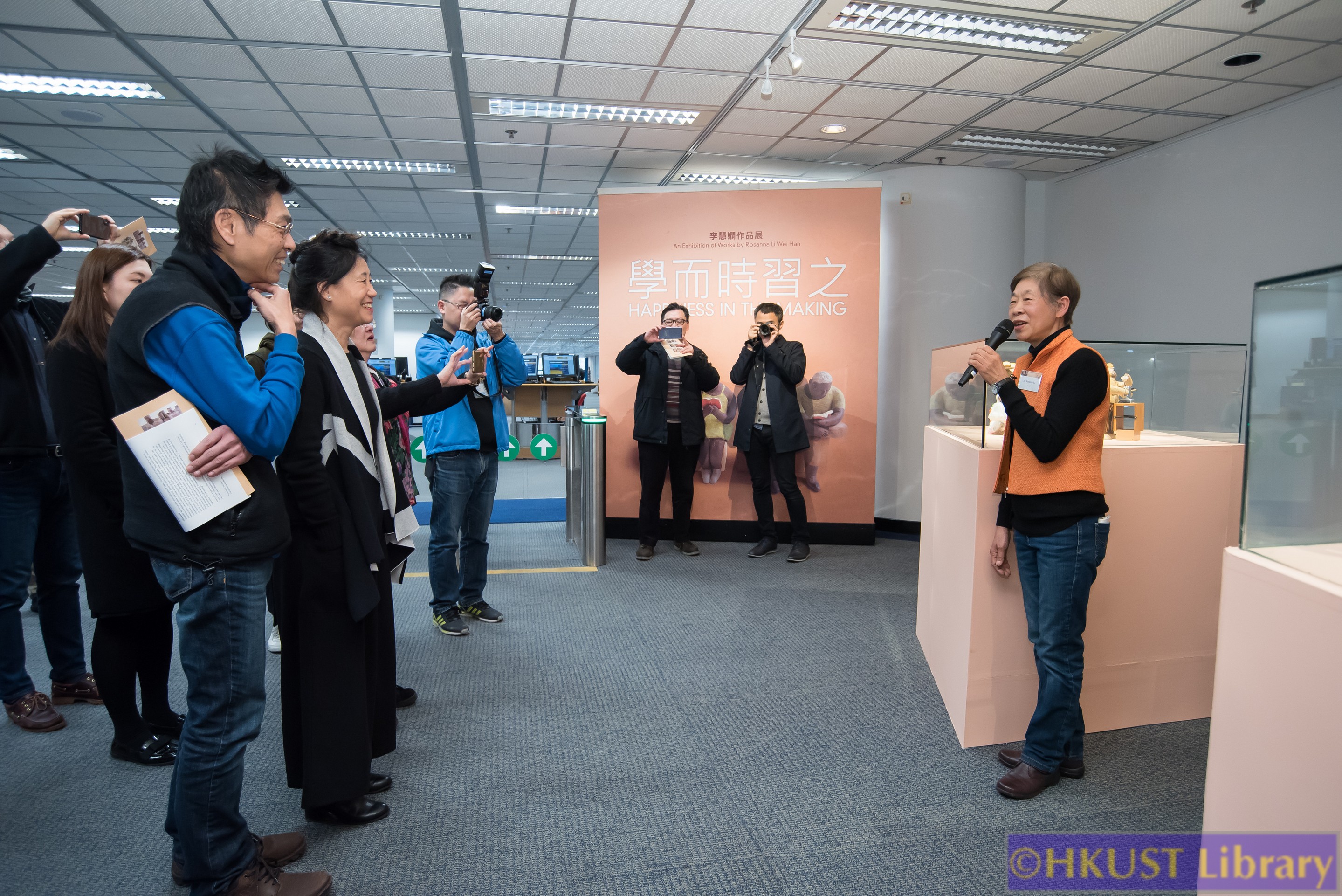 Happiness in the Making – An Exhibition of Works by Rosanna Li Wei Han: Opening