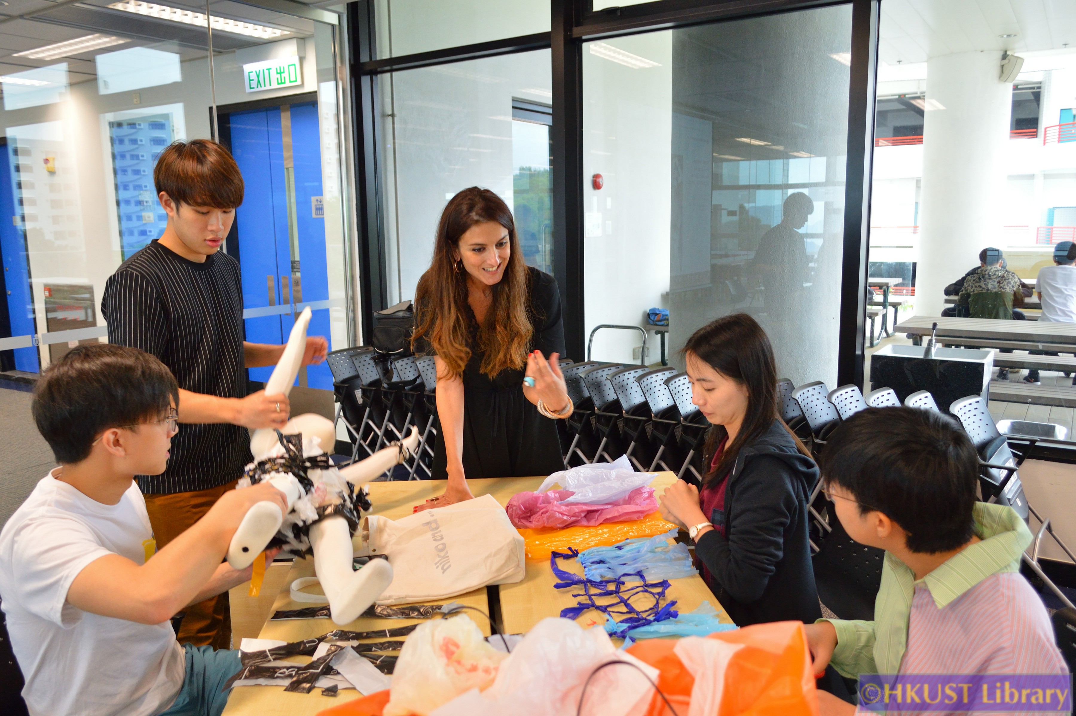 Plastic Fashion: Participants' Work Showcase: Workshop Photos