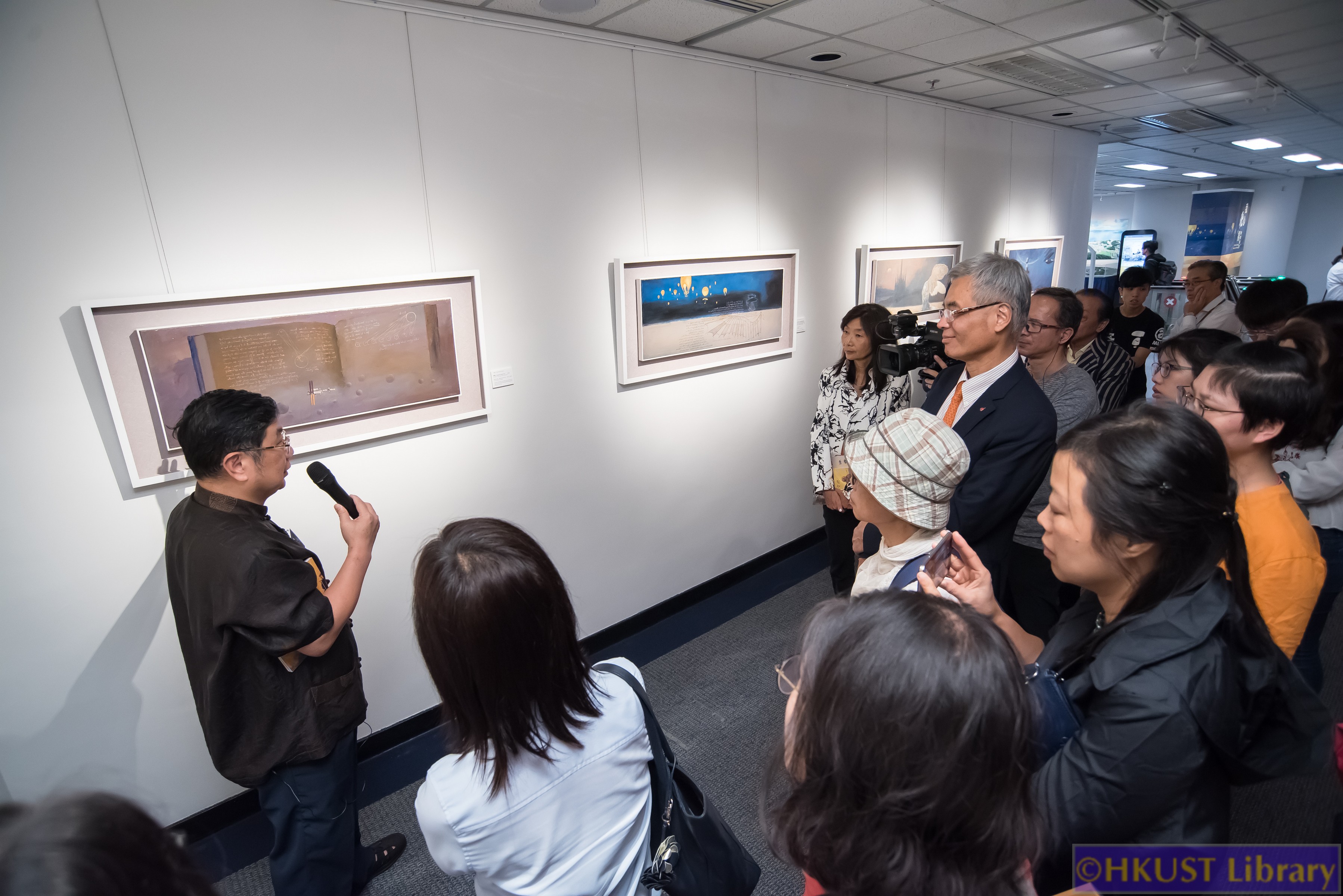 My Heart is Flying: Paintings by Chen Keng: Opening