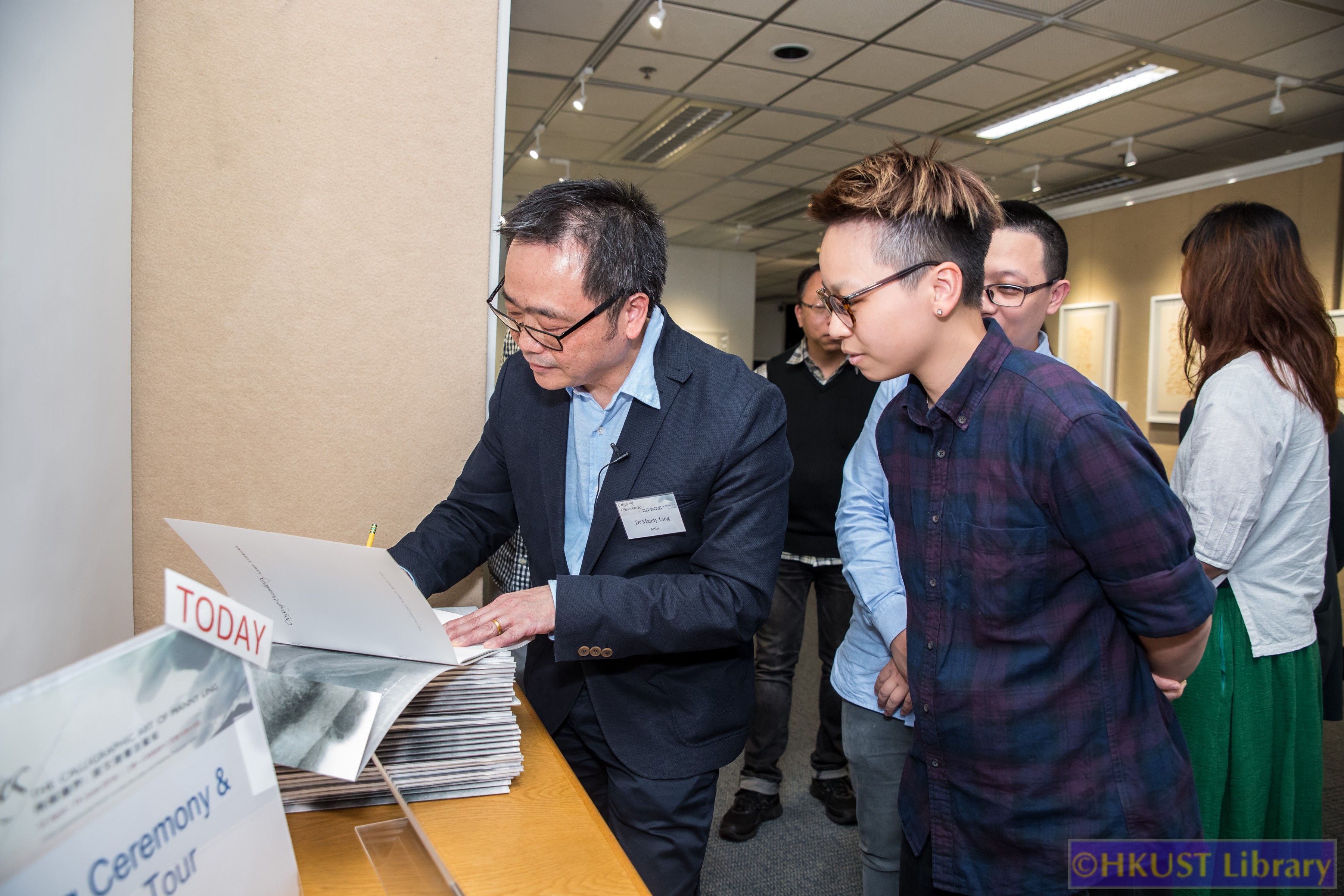 Crossing Boundaries: The Calligraphic Art of Manny Ling: Opening