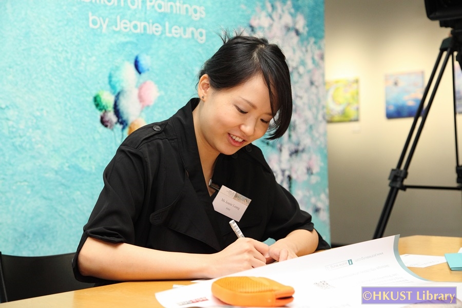 Colours of Stories: An Exhibition of Paintings by Jeanie Leung: Opening