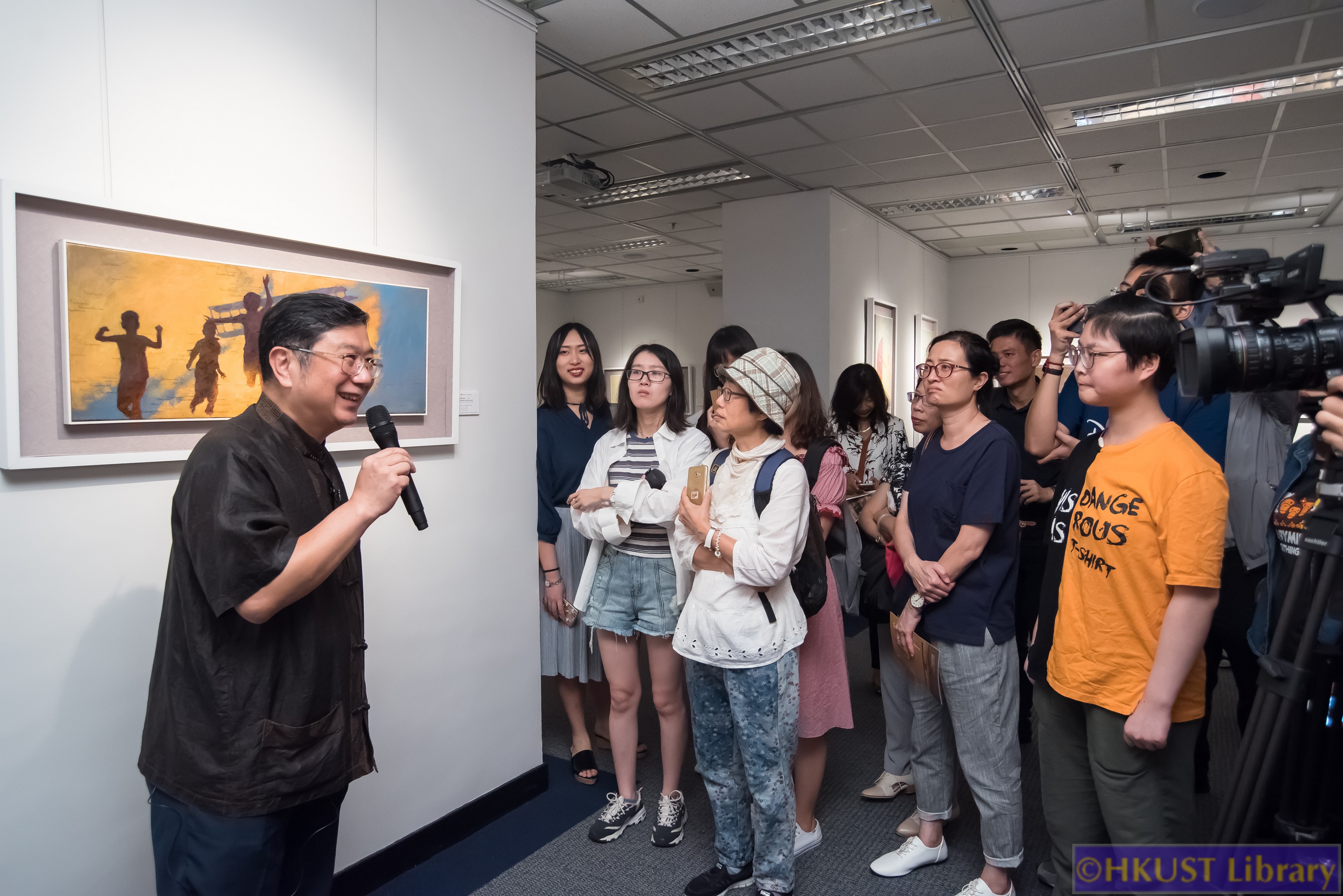 My Heart is Flying: Paintings by Chen Keng: Opening