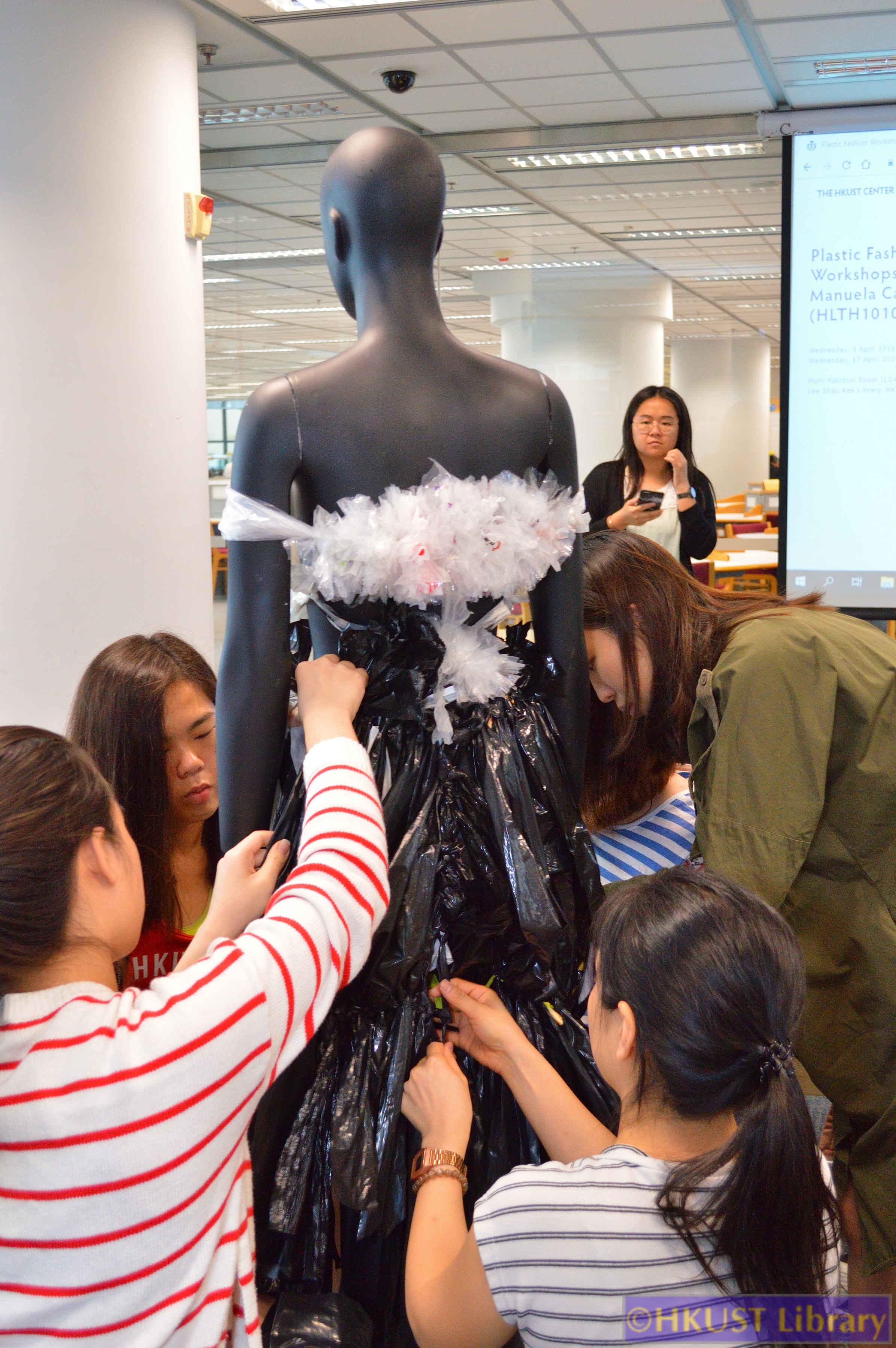 Plastic Fashion: Participants' Work Showcase: Workshop Photos