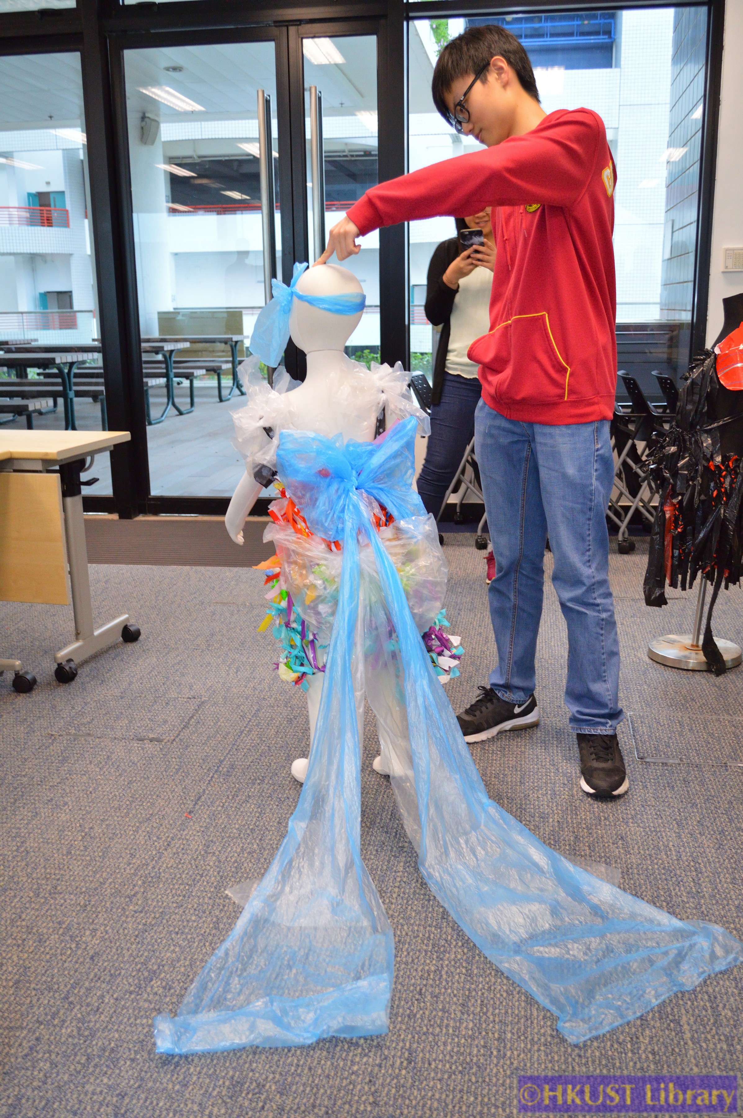 Plastic Fashion: Participants' Work Showcase: Workshop Photos