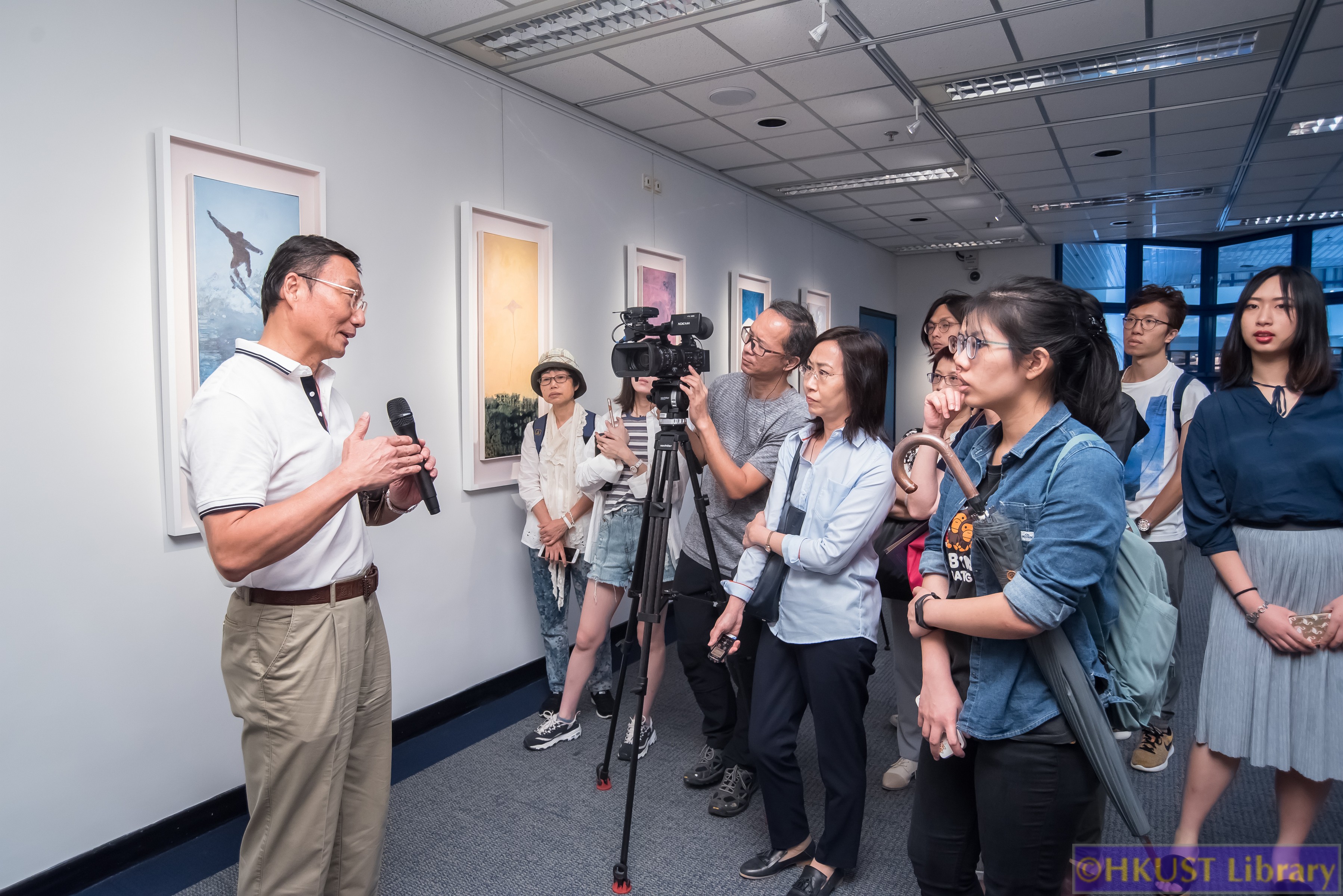 My Heart is Flying: Paintings by Chen Keng: Opening