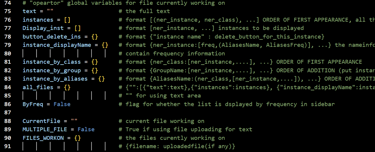 Fig. 4: Providing clear explanations through comments in the code can prove collaboration by making it easier for others to understand the code and track responsibilities efficiently