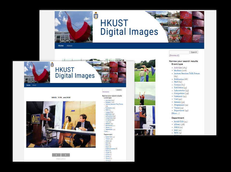 HKUST Digital Images