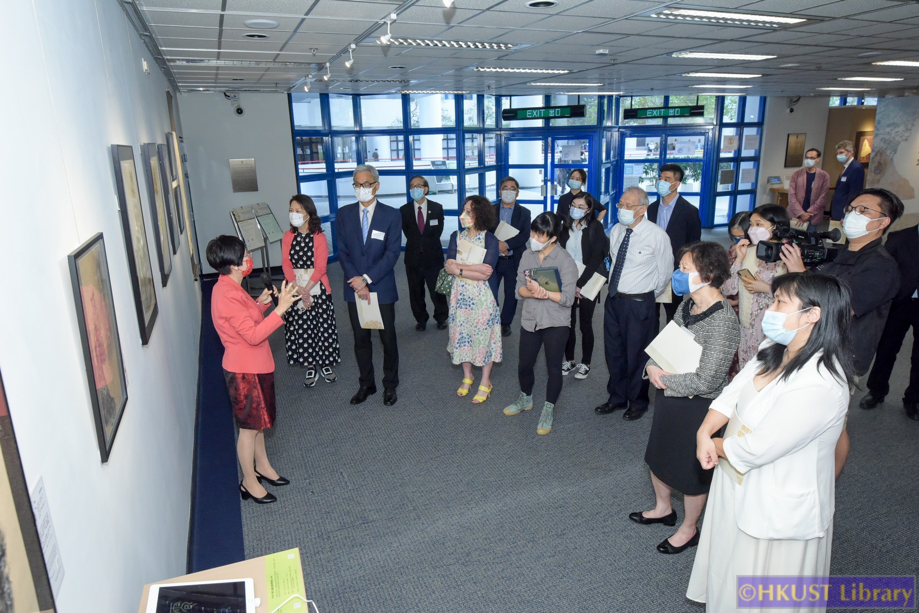 The Blessings of Auspicious Treasures: Oracle Bone Calligraphy Exhibition of Xie Chunling: Opening