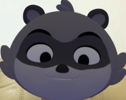 3D avatar head with blendshapes