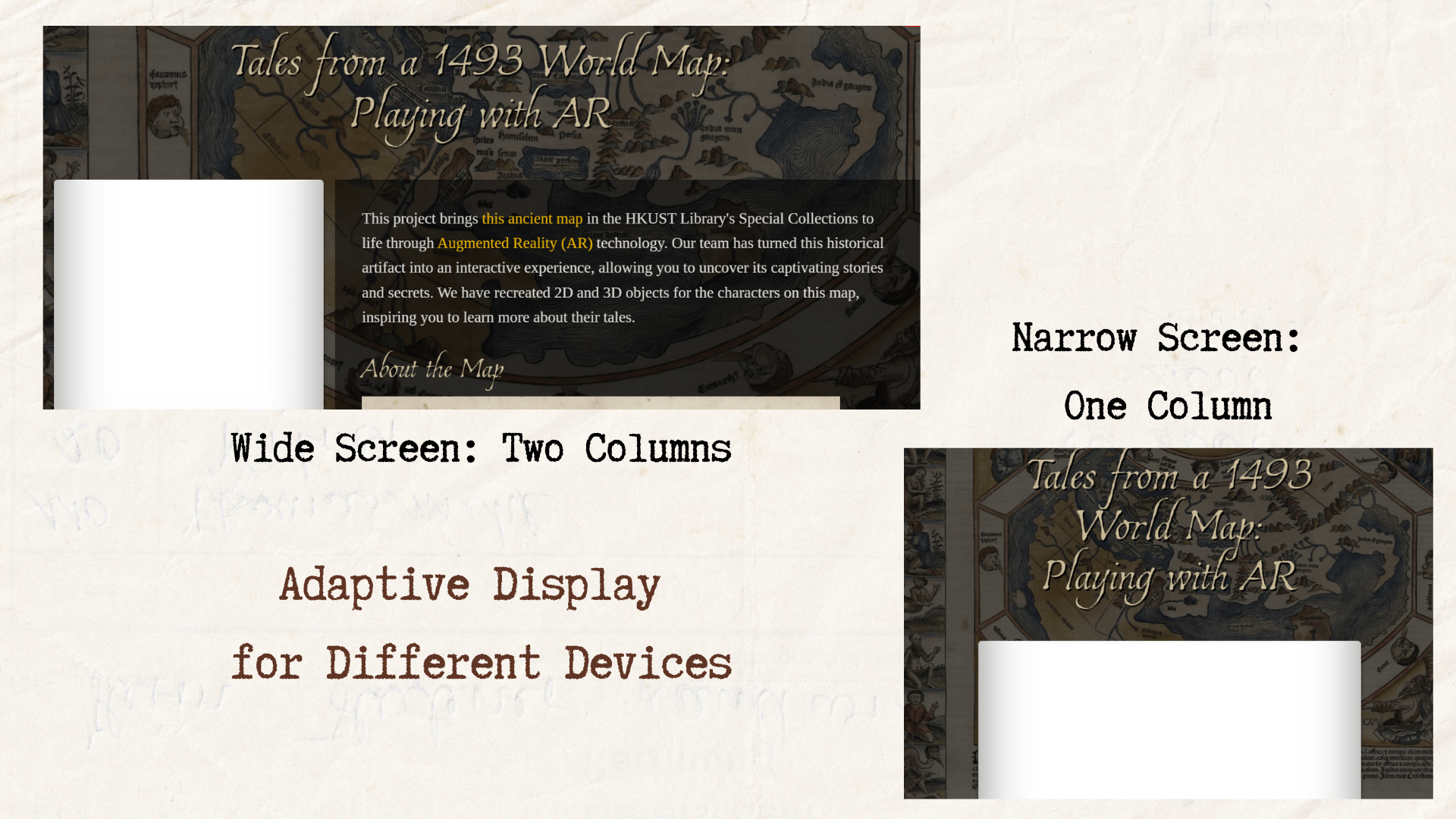 Fig.7: Learned what is responsive design. Ensure the display of elements suits for both desktop and mobile devices