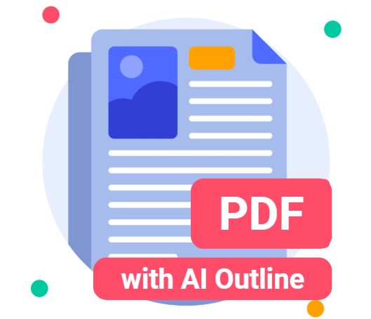 google pdf reader ai outline