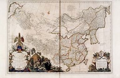 Most general map of China comprising China, Chinese Tartary and Tibet (1737)