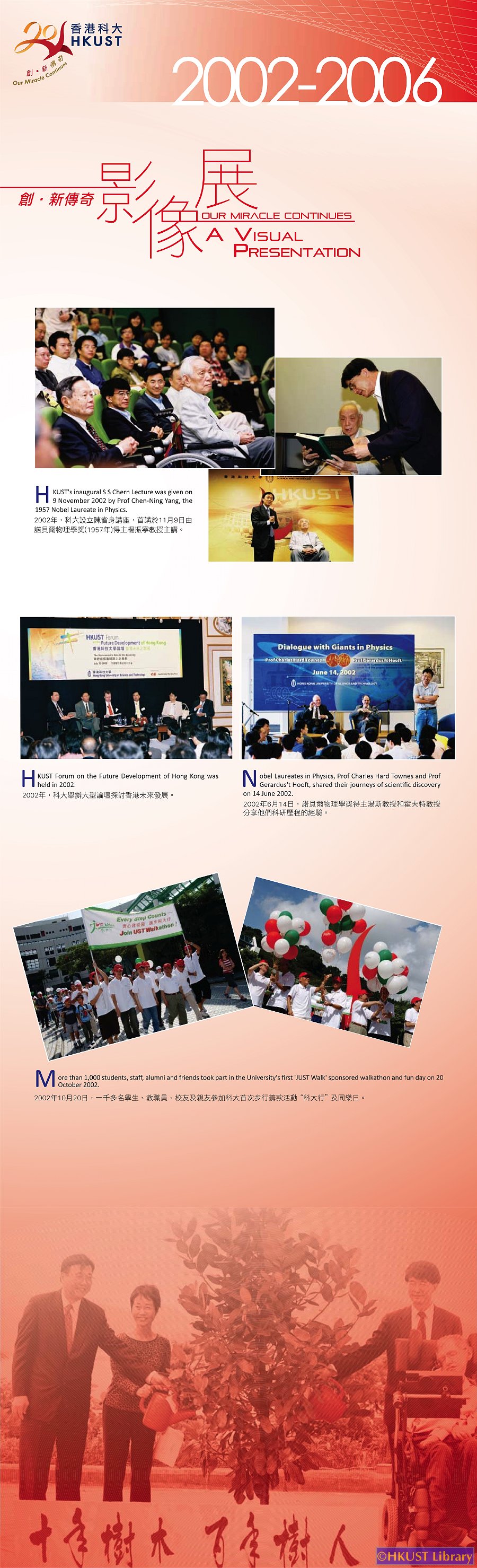 Our Miracle Continues — A Visual Presentation: Exhibition Panels