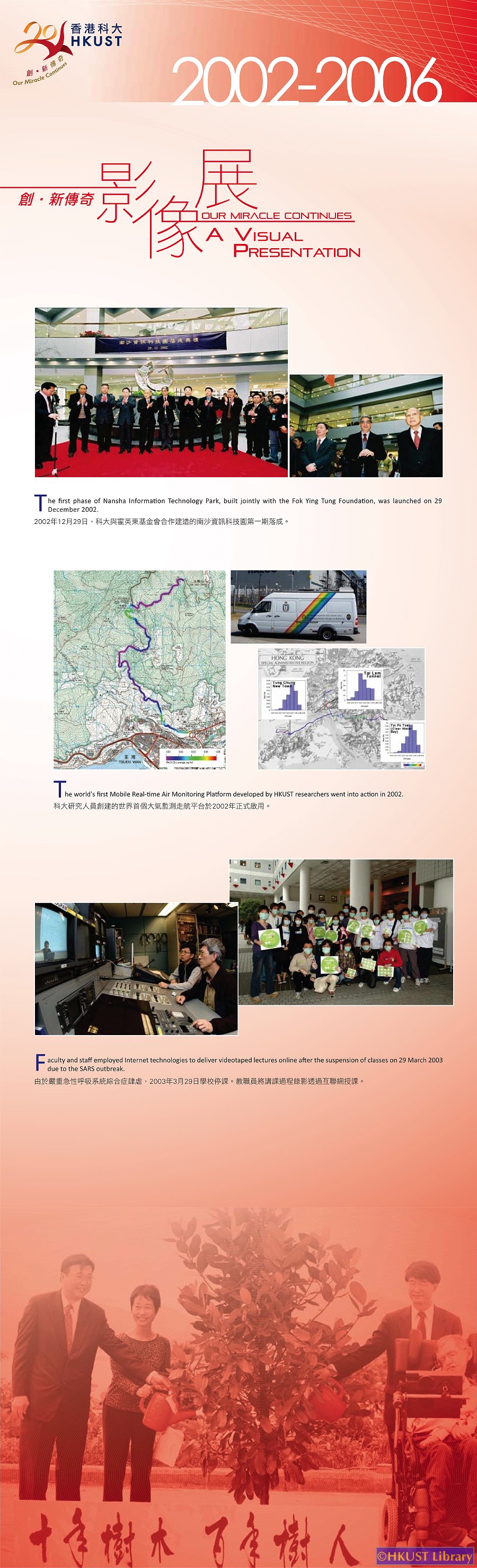 Our Miracle Continues — A Visual Presentation: Exhibition Panels