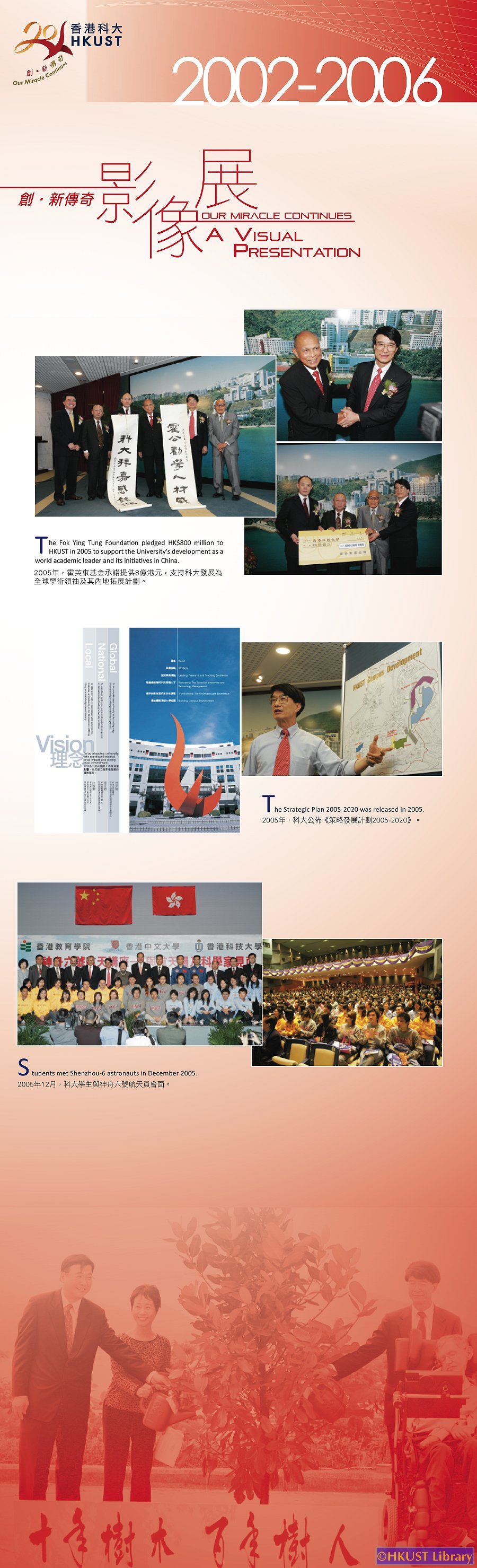 Our Miracle Continues — A Visual Presentation: Exhibition Panels