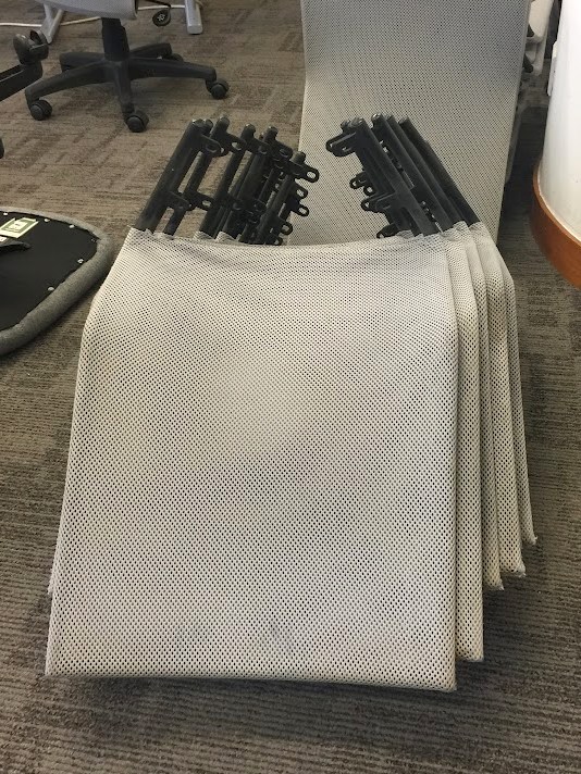 Task chair tops