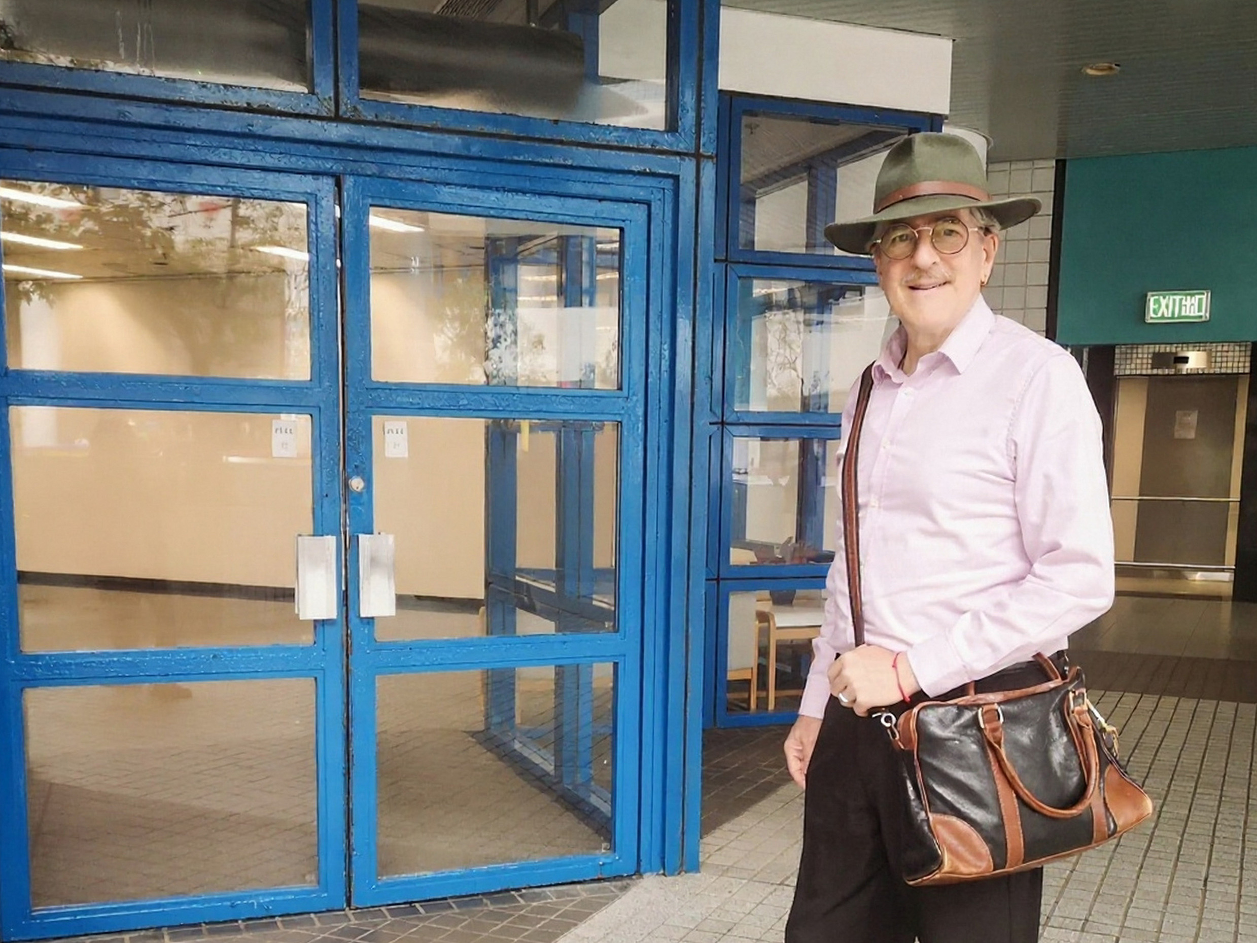 Ed coming to work