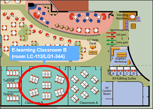 e-learning classroom b