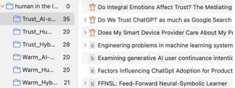 Zotero Output Example