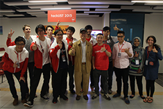 President Tony Chan and student organizers