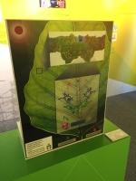 Professor Huang’s model illustrating the energy transfer in photosystem-II reaction center