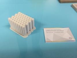 Professor Lortz’s model illustrating the structure of ultrathin lead nanowires