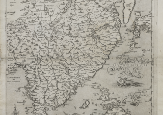 Rughesi map of East Asia - 盧格西地圖