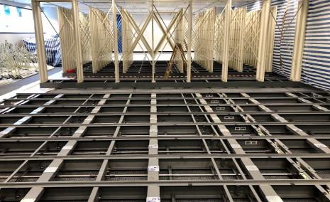 Building the Compact Shelving- Base and Railings