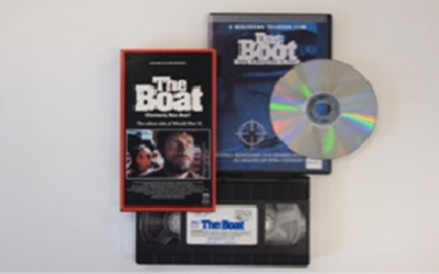 image of VJS and DVD for the filn "Das Boot"
